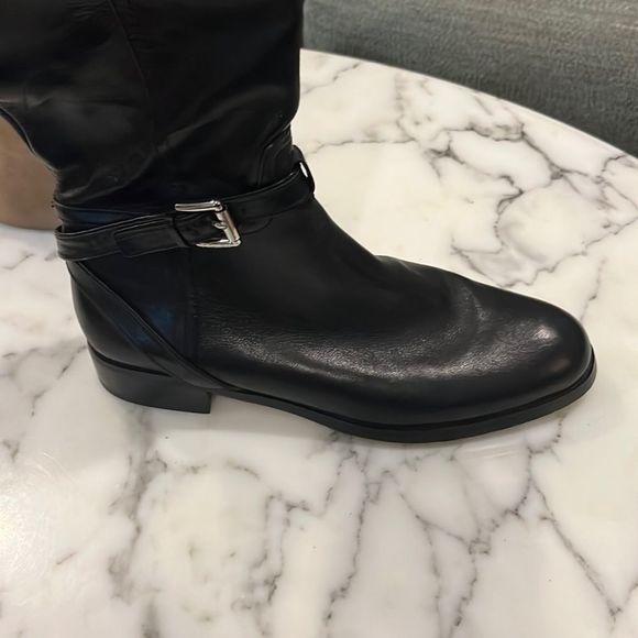 Coach Micha wide calf knee high riding boot. - Picture 8 of 10